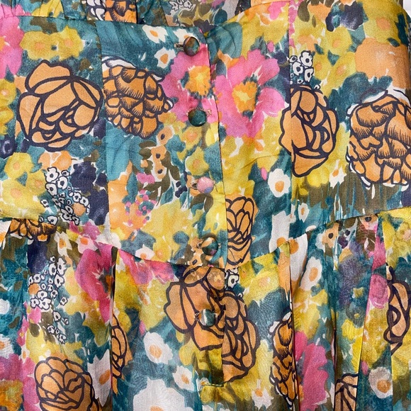 Vanessa Mooney Floral Romper - Picture 2 of 11